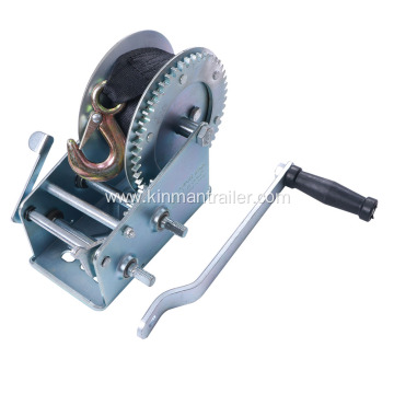 Trailer Hand Winch With Strap